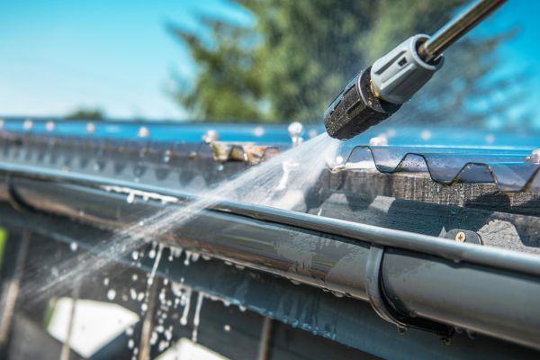 Gutter Jet Washing in Lake Stevens