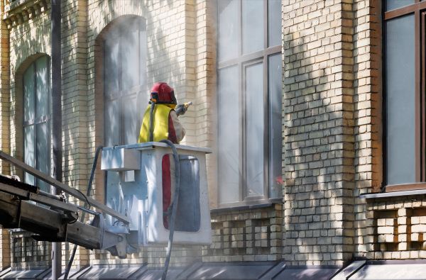 Brick Facade Cleaning in Lake Stevens