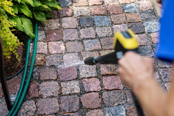 Paver Sidewalk Cleaning in Lake Stevens