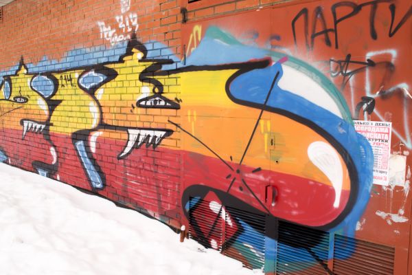 Brick Graffiti Removal in Lake Stevens